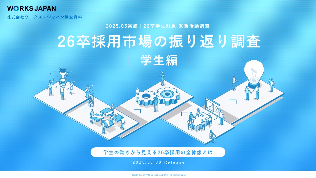 【26卒学生 振り返り調査】学生の動きから見える26卒採用の全体像とは？